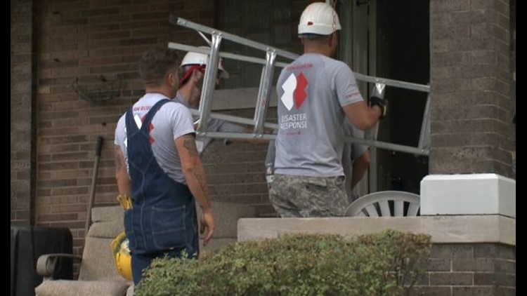 'The purpose of humanity is to help others': Disaster response team helps flood victims in St. Louis