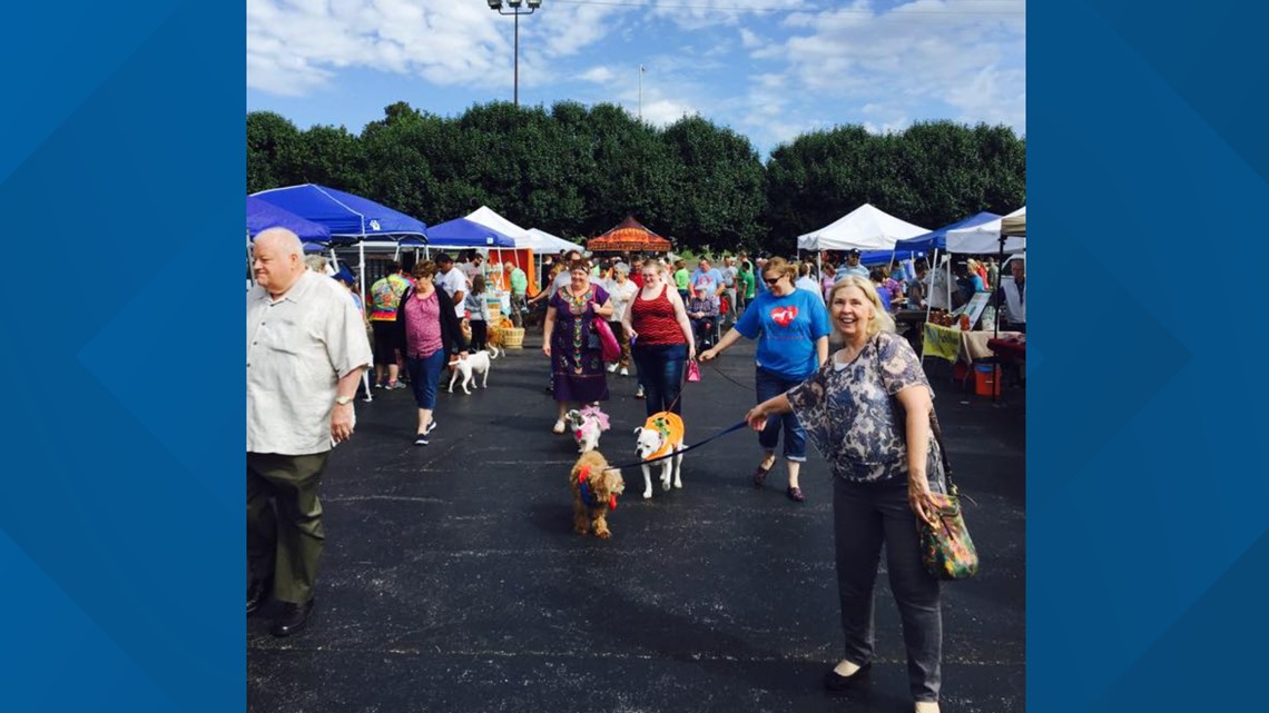 Canine carnival fills arf-isans market in Alton on Saturday