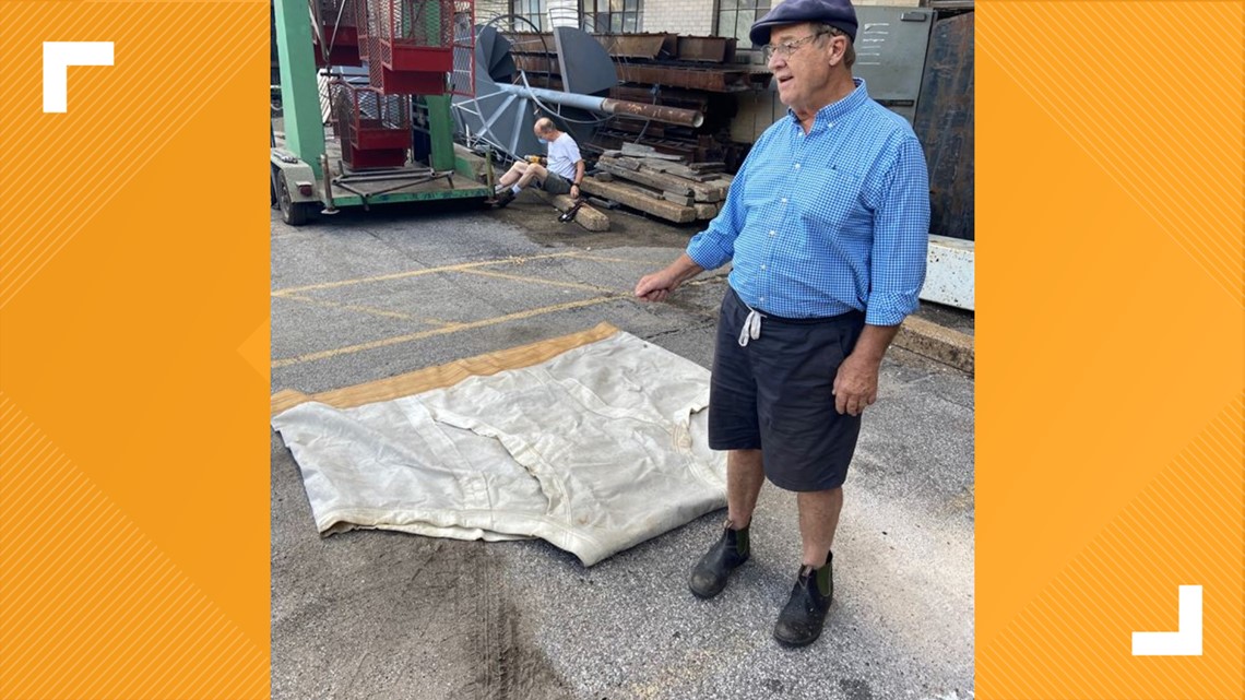 City Museum World's Largest Underpants returned