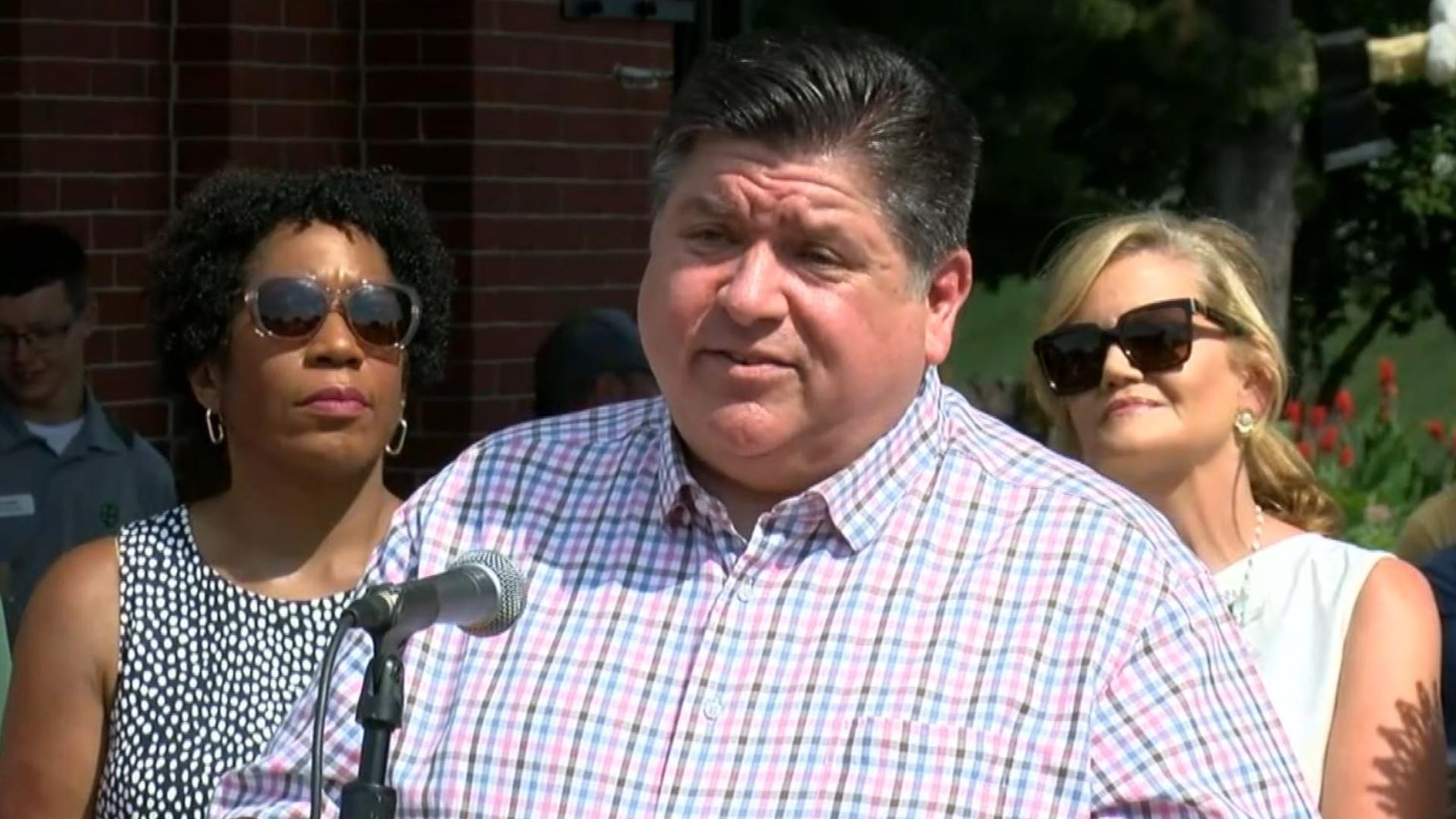 Illinois Gov. Pritzker questions the employment of the deputy who shot and killed Sonya Massey.