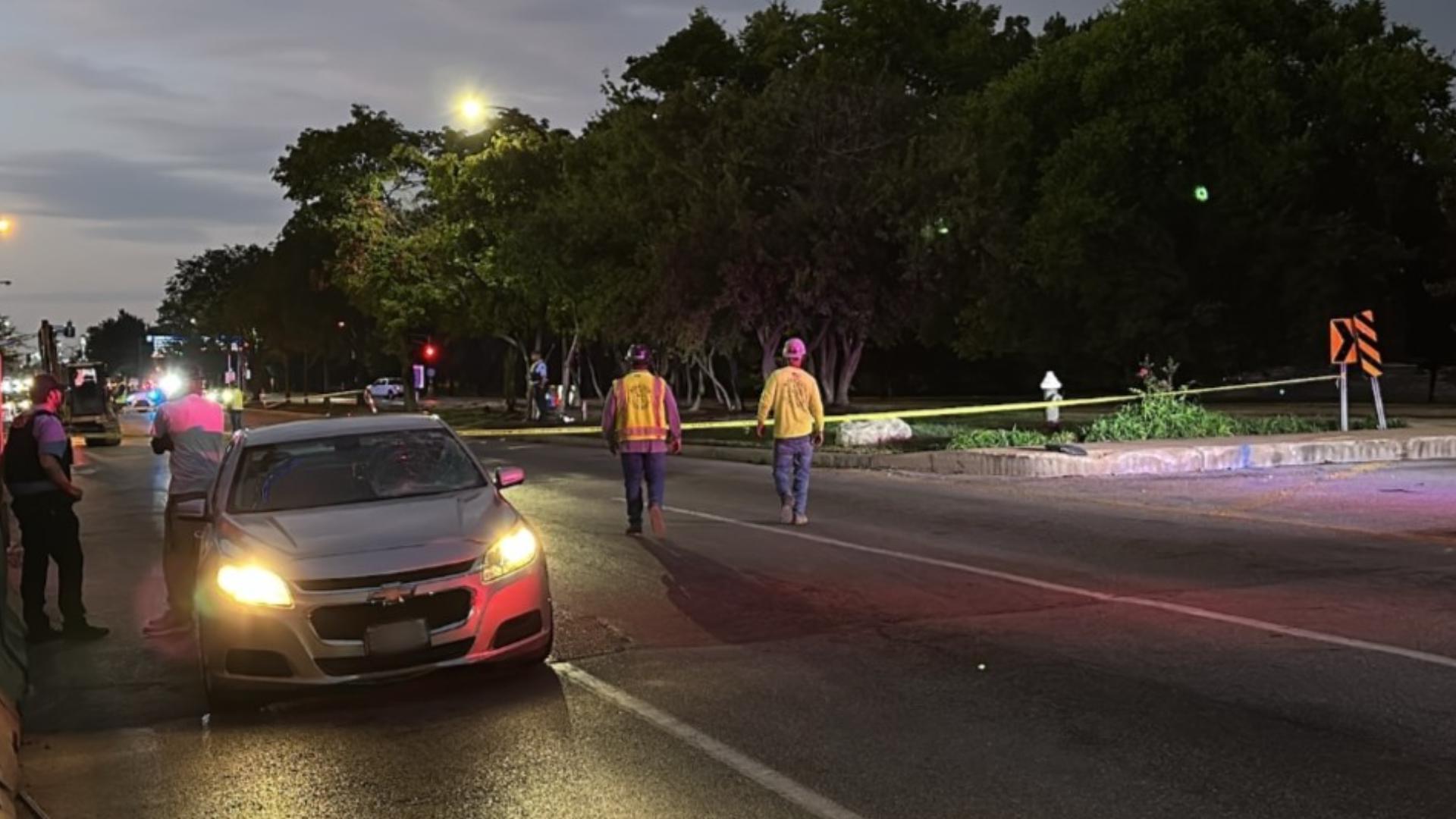 Construction worker in critical condition after being hit by car in ...