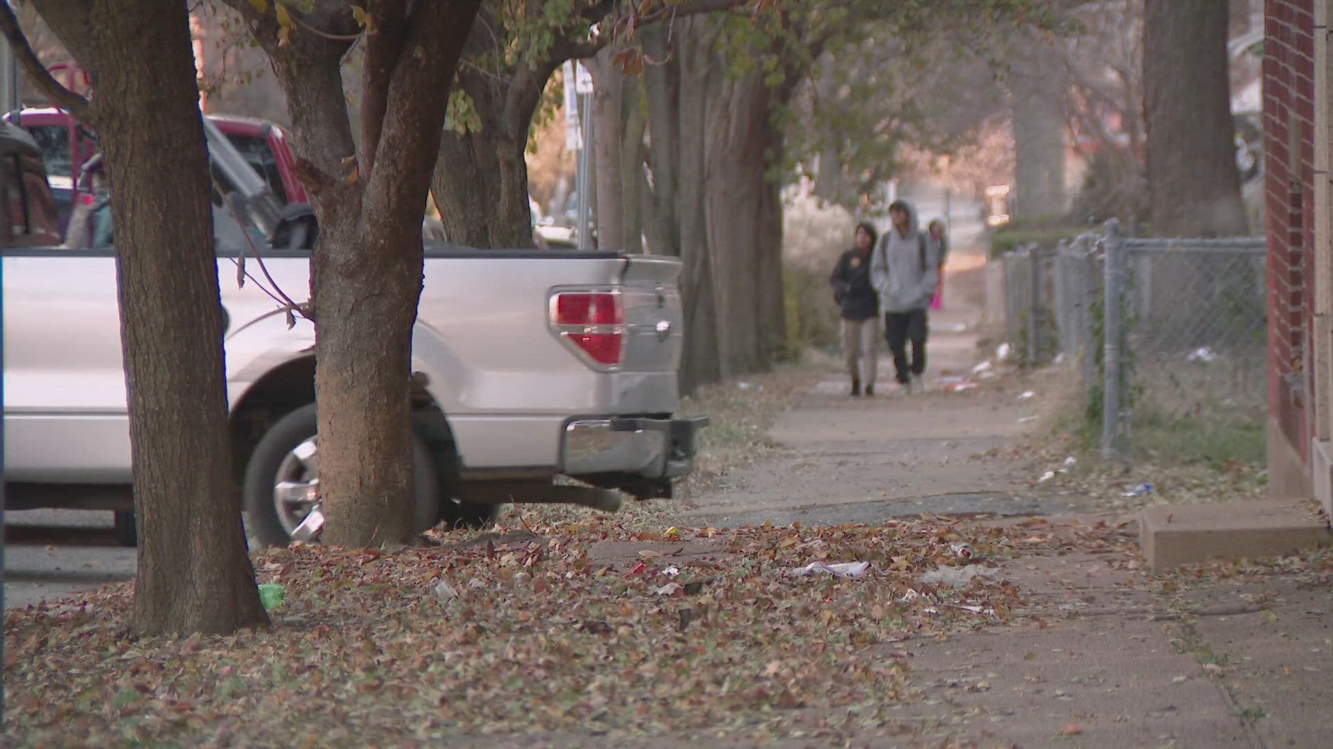 St. Louis police said Wednesday night, a dad who lives in south St. Louis asked his 13-year-old son to dash outside to get some belongings from their car.