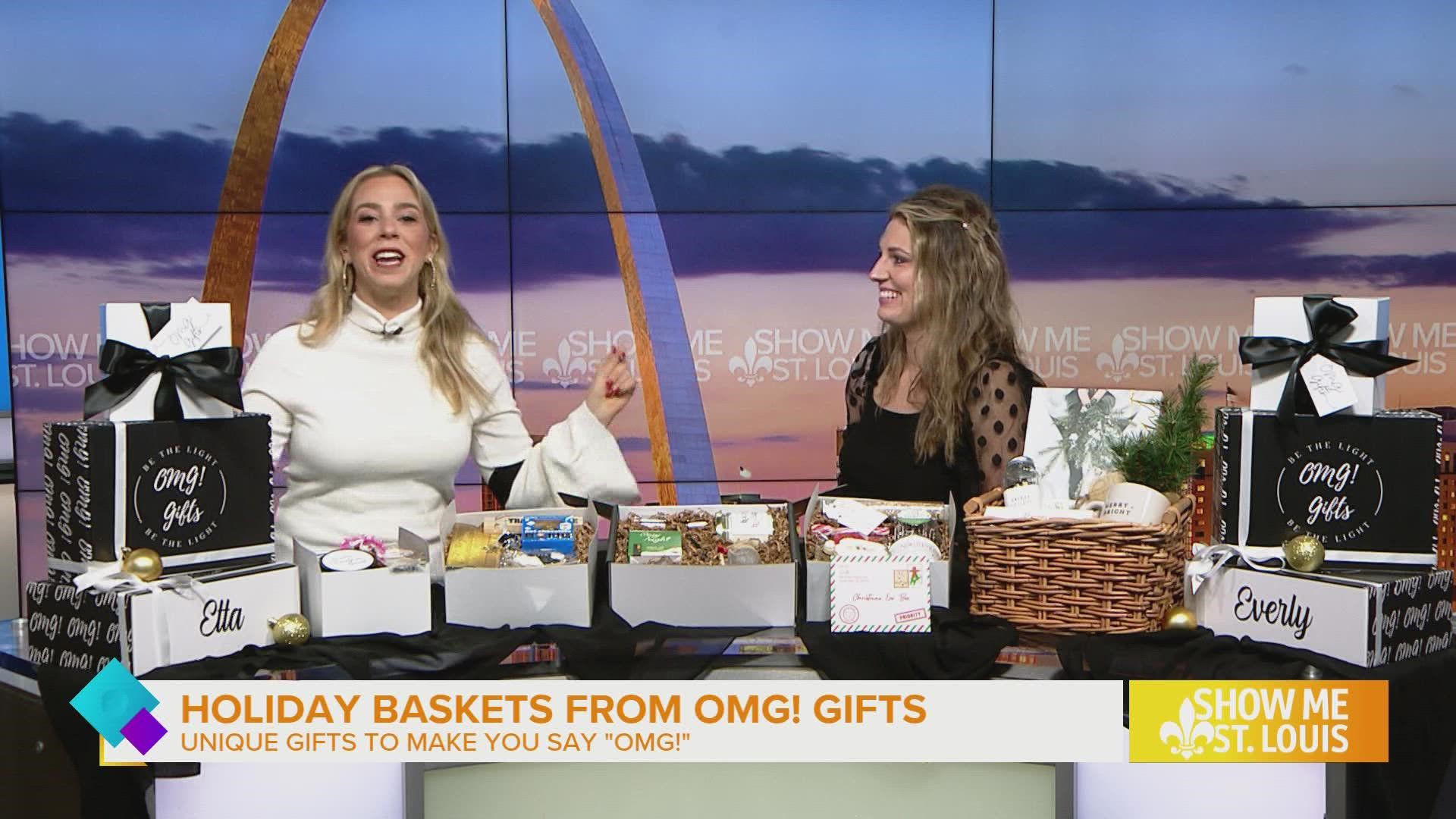 Let Santa's helpers take the hassle out of the holidays! OMG! Gift baskets make the perfect holiday package to send your loved one this winter season.