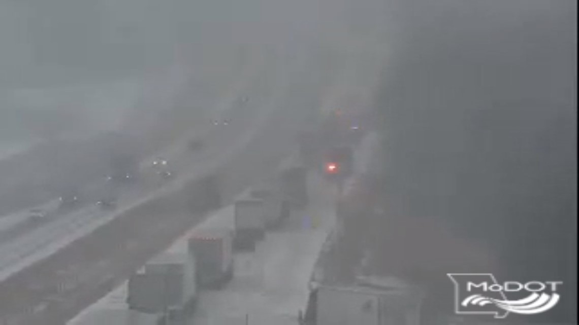 Missouri road conditions EB I44 closed in Crawford County