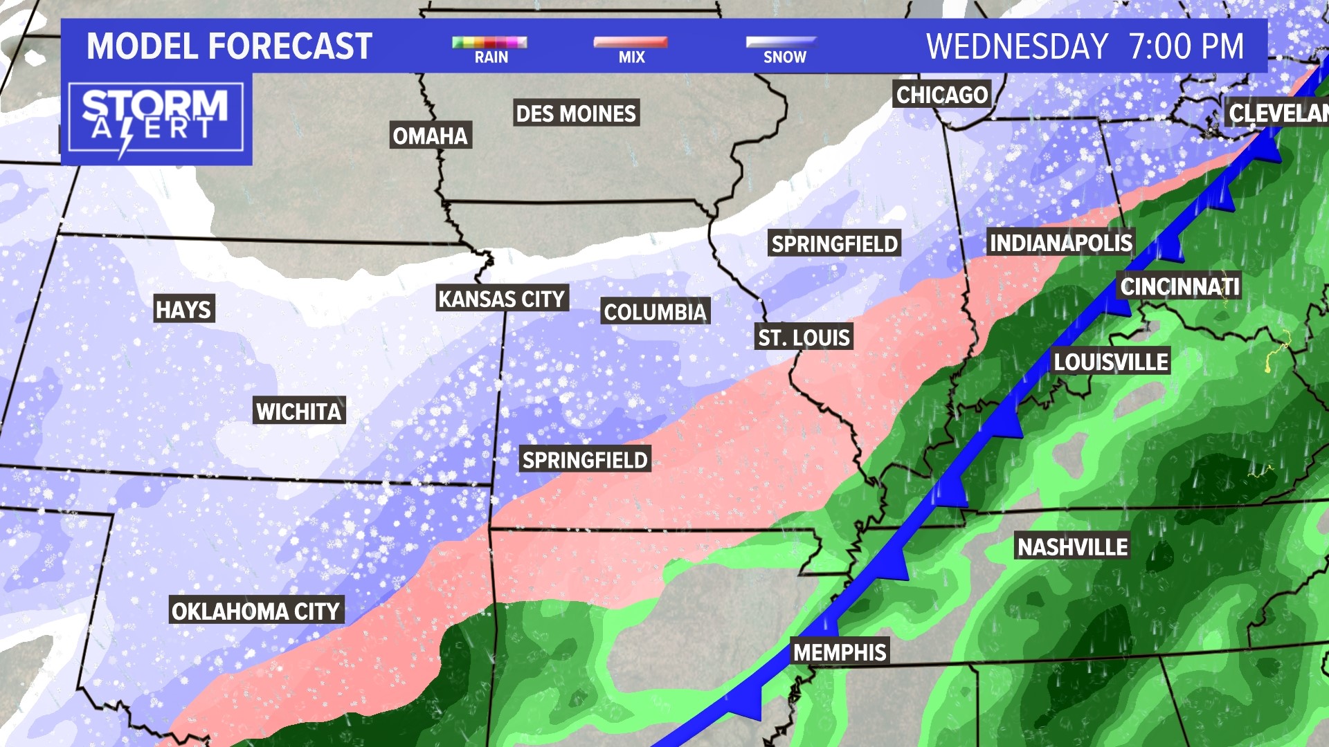 Winter storm to impact the Midwest this Wednesday | ksdk.com