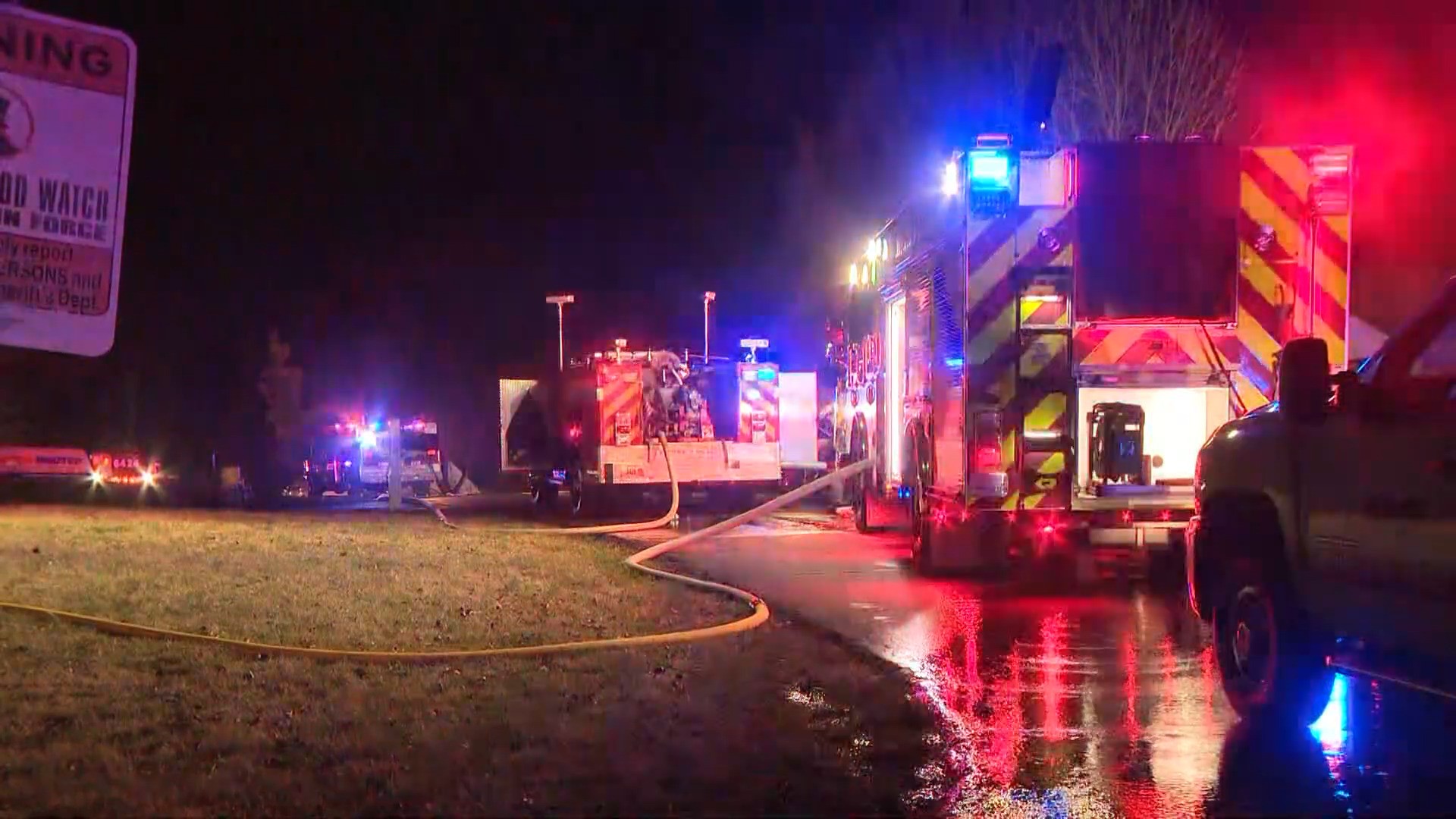 The Saline Valley Fire Protection District battled a brush fire blaze that came near several Fenton homes.