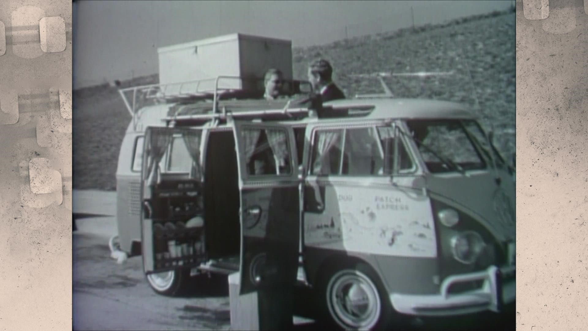 This week's Vintage KSDK is a flashback to the groovy mid-1960s when St. Louisan Dean Oster showed off his converted VW bus. It cost $10,000.