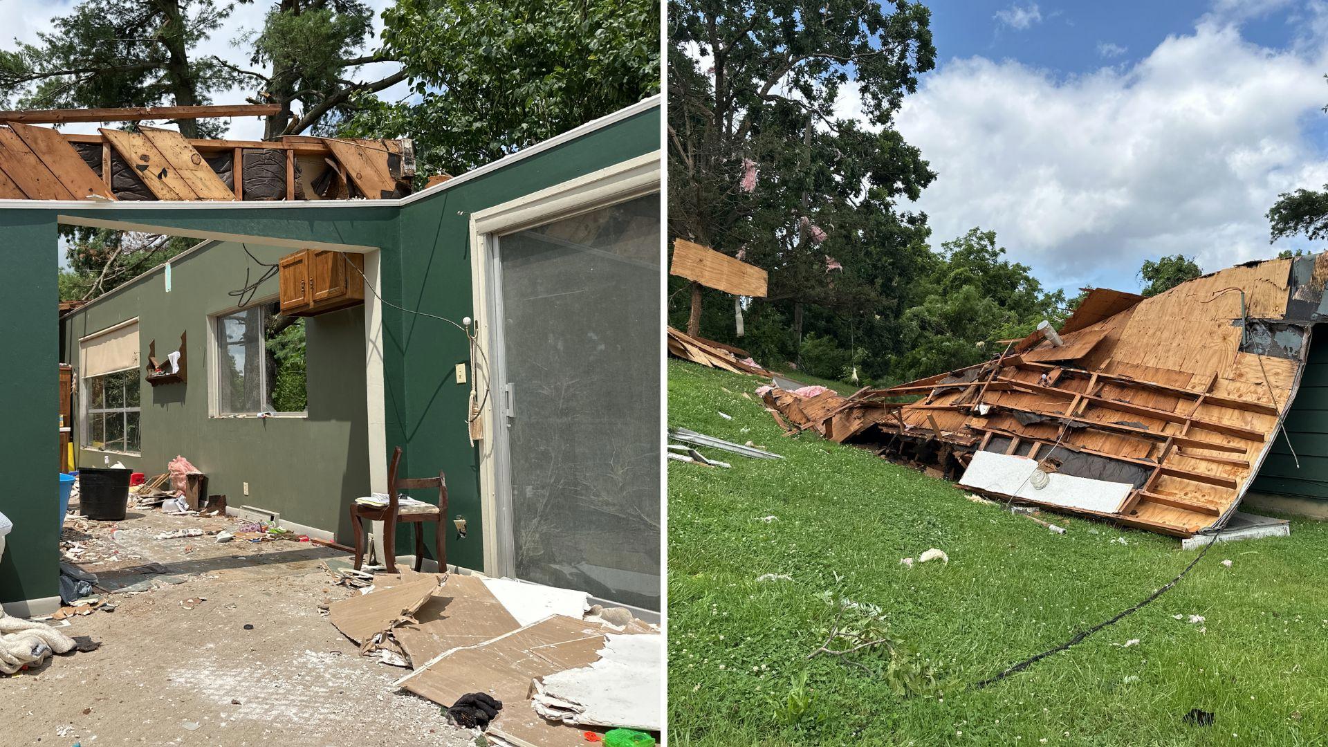 Tornado touchdown north of St. Louis confirmed from Wednesday's storms ...