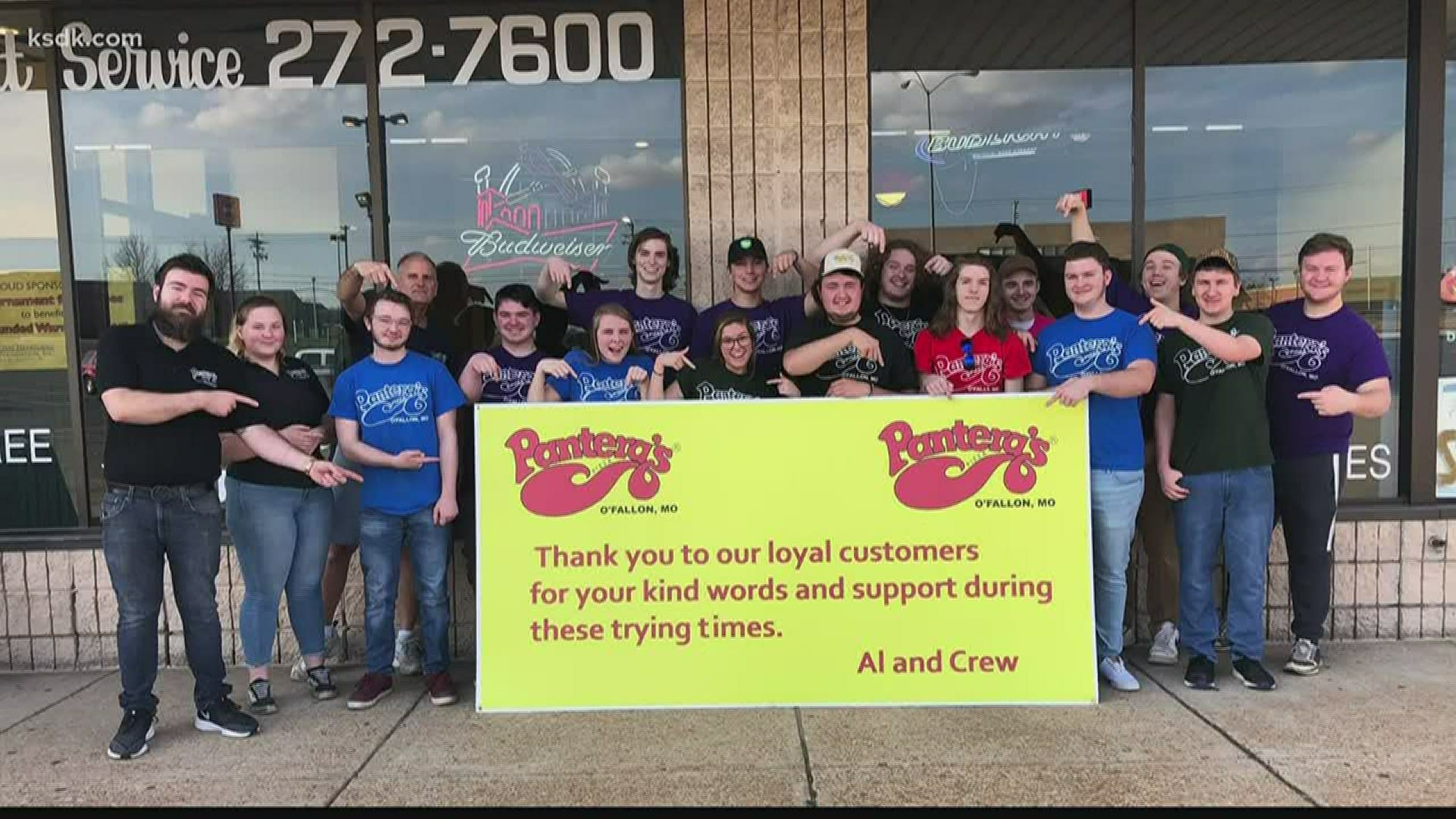 The O'Fallon, Missouri community stepped up to make Employee Appreciation Day the largest sales day in the history of Pantera's Pizza