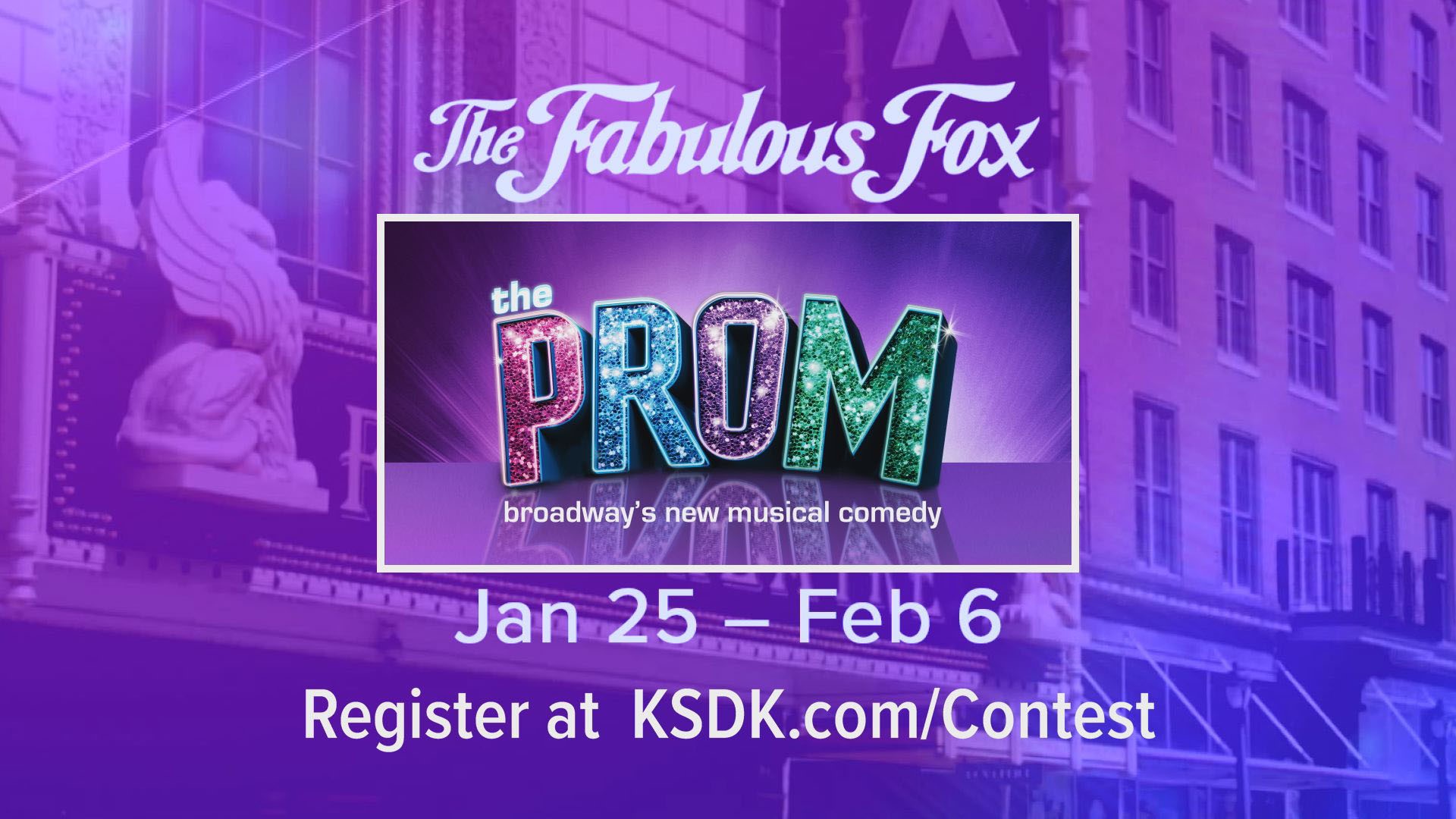 Enter for your chance to win tickets to 'The Prom' at the Fabulous Fox