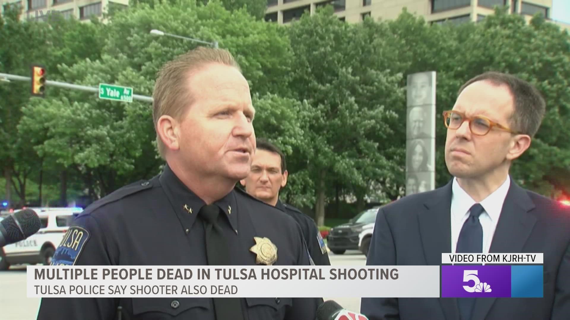 A Tulsa police captain called it a “catastrophic scene.”