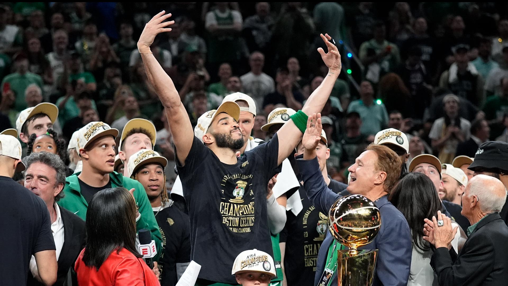 Jayson Tatum, a Chaminade grad, is on top of the world after winning the NBA Finals. And his journey all started here in St. Louis.