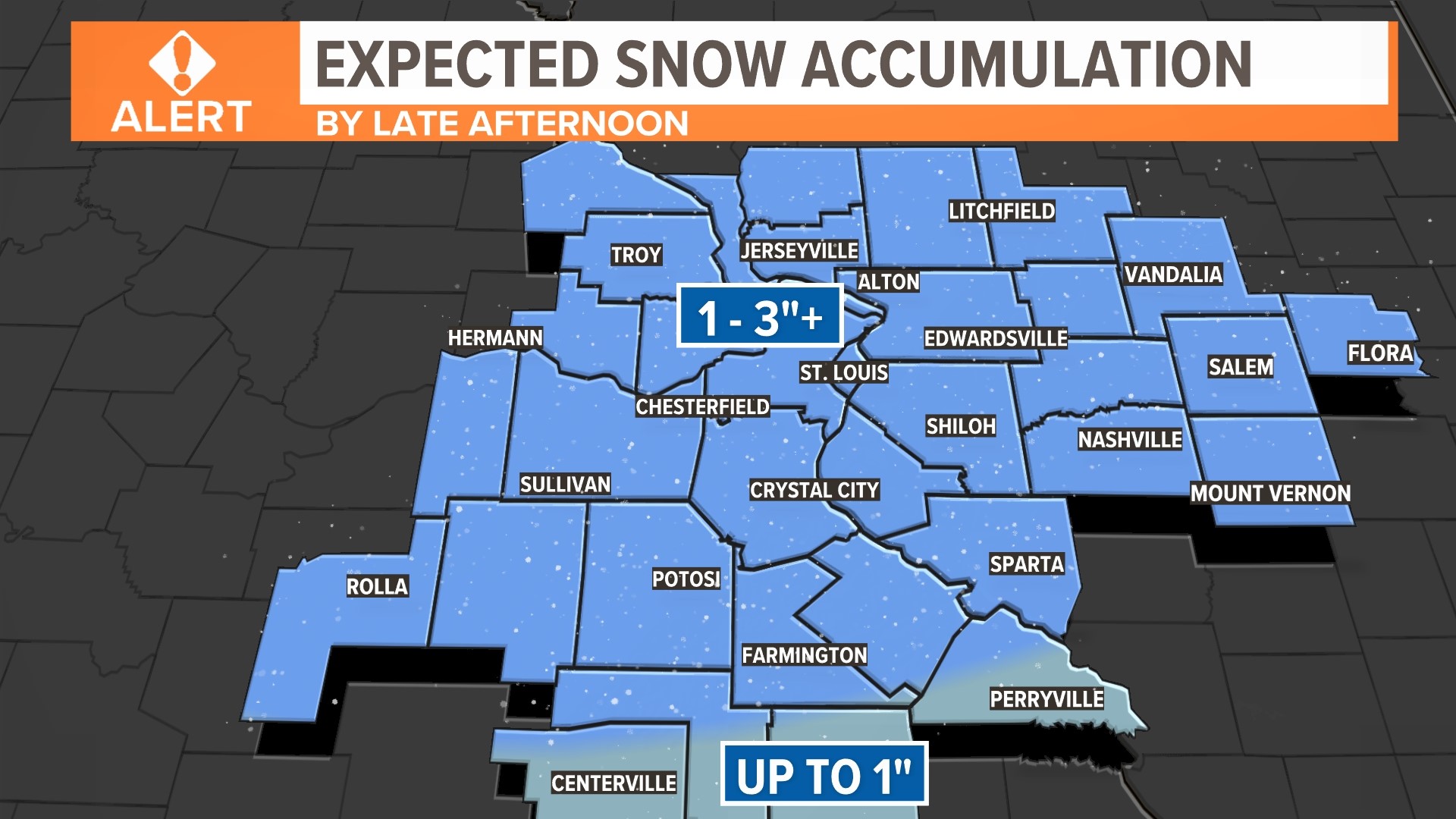 St. Louis forecast: Wet snow returns Friday | ksdk.com