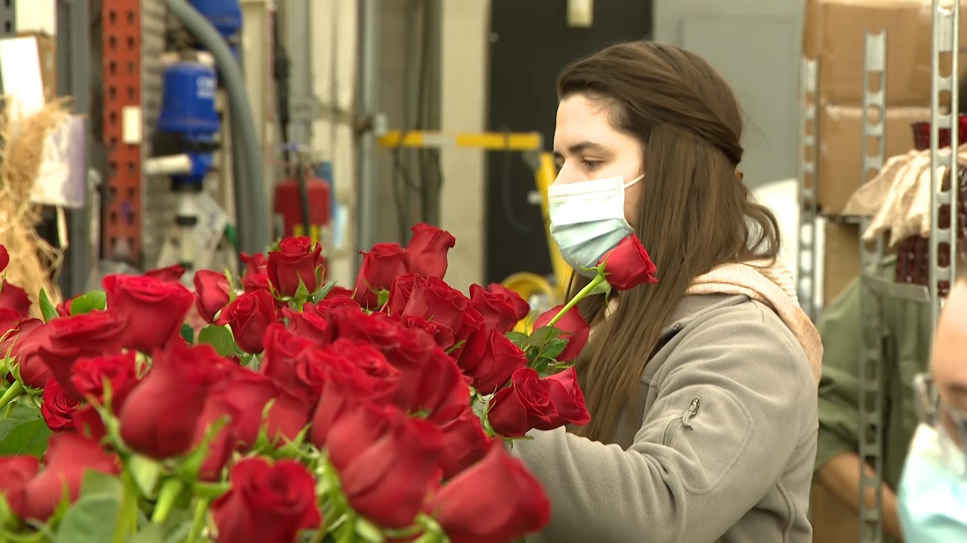 Florists and candy shops are both finding themselves extremely busy in the days leading up to Valentine's Day.