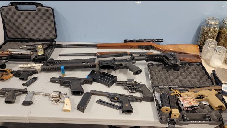 Ruby Ridge Gun Stash Stash of guns, key fobs, tools found in St. Louis burglary ...