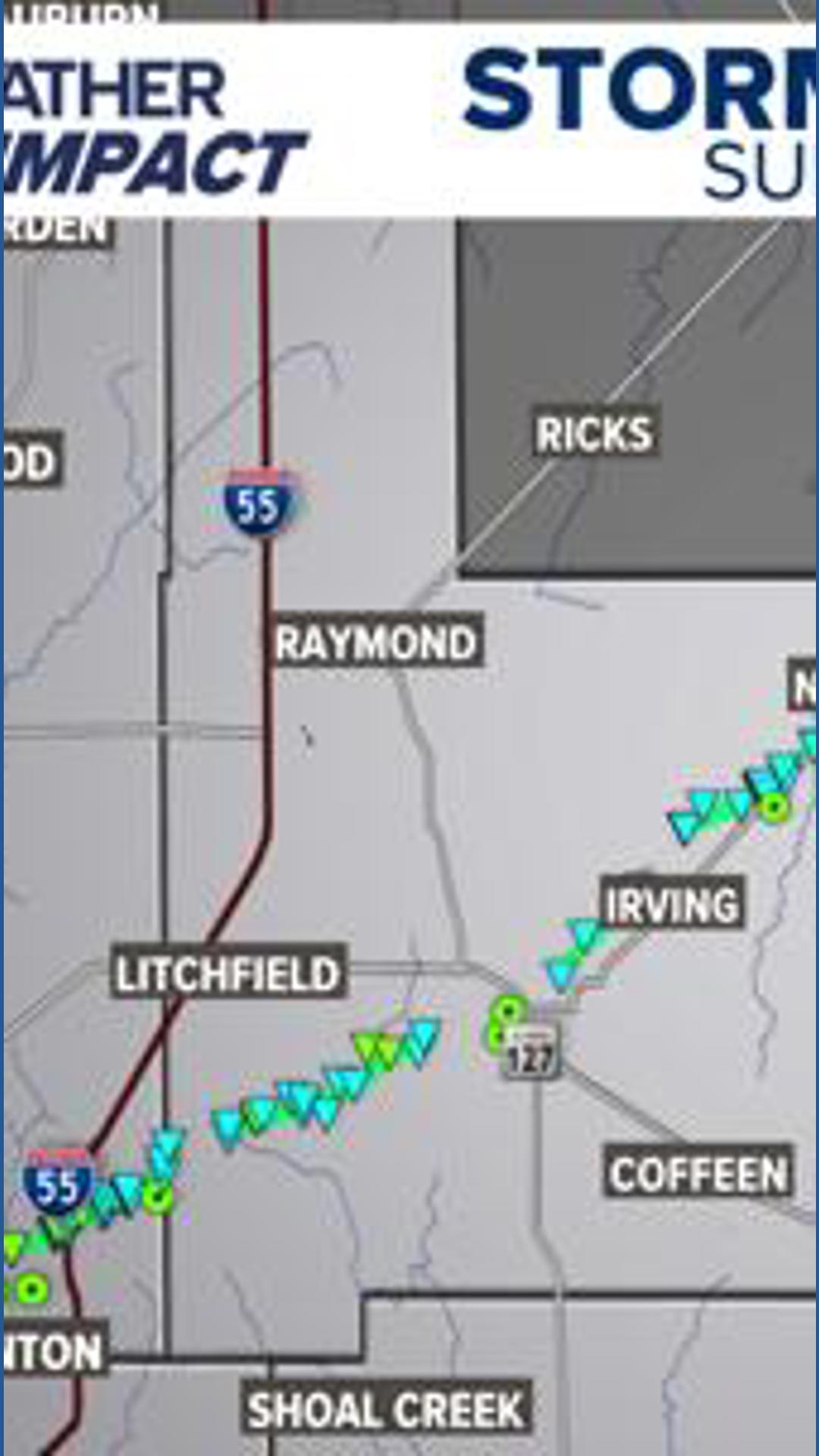 National Weather Service confirms 8 tornadoes in Sunday evening storms ...