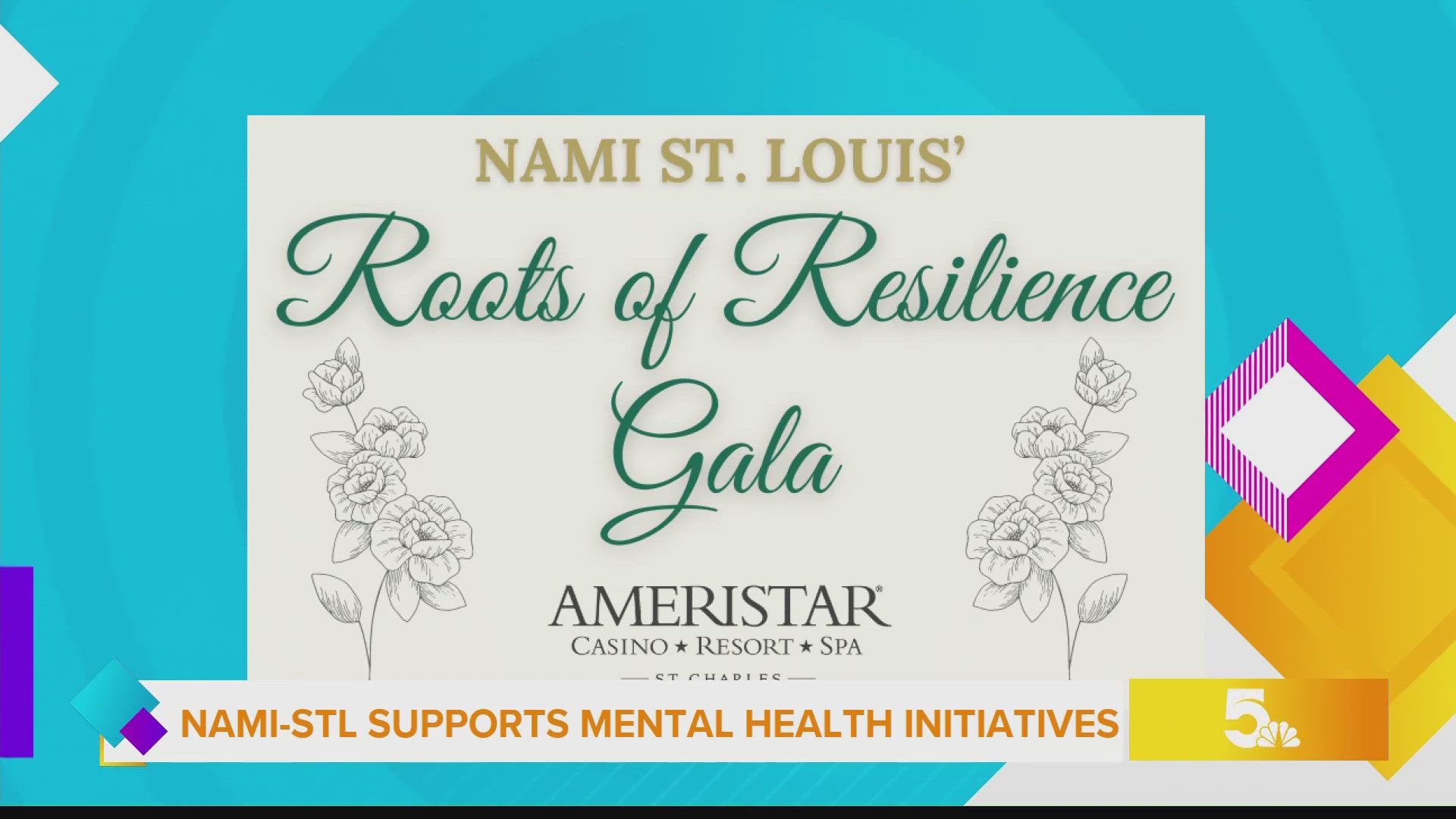 All proceeds will directly benefit NAMI-StL mental health programs.