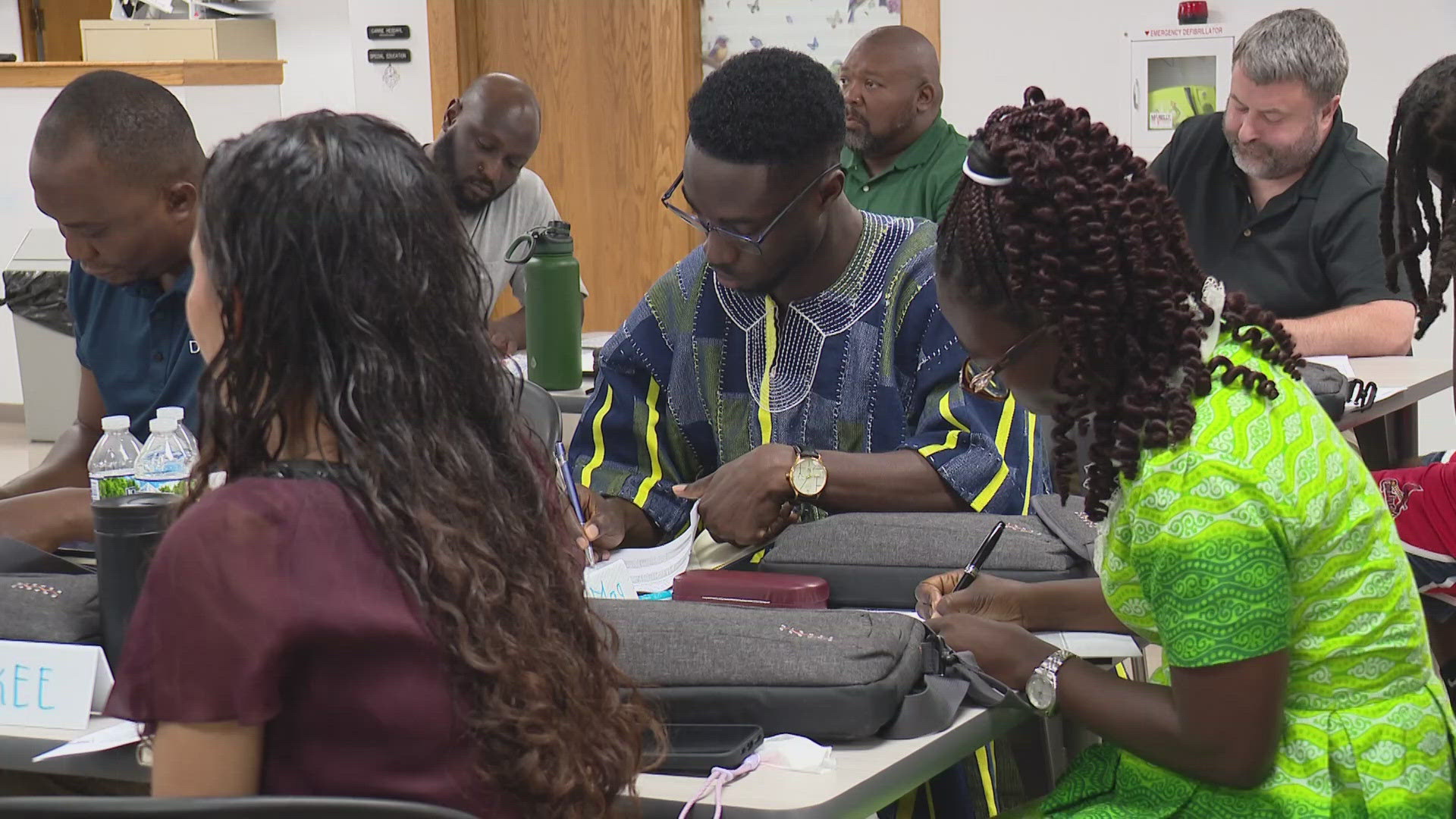 East St. Louis School District 189 welcomes 12 international teachers this year. Their diverse backgrounds bring a unique cultural impact to students.