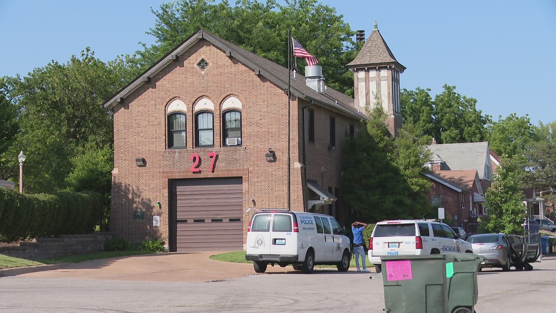 5 On Your Side's Robert Townsend spoke to Mike Abed, who owns a nearby convenience store. He said the sounds of bullets hitting his building sent customers running.