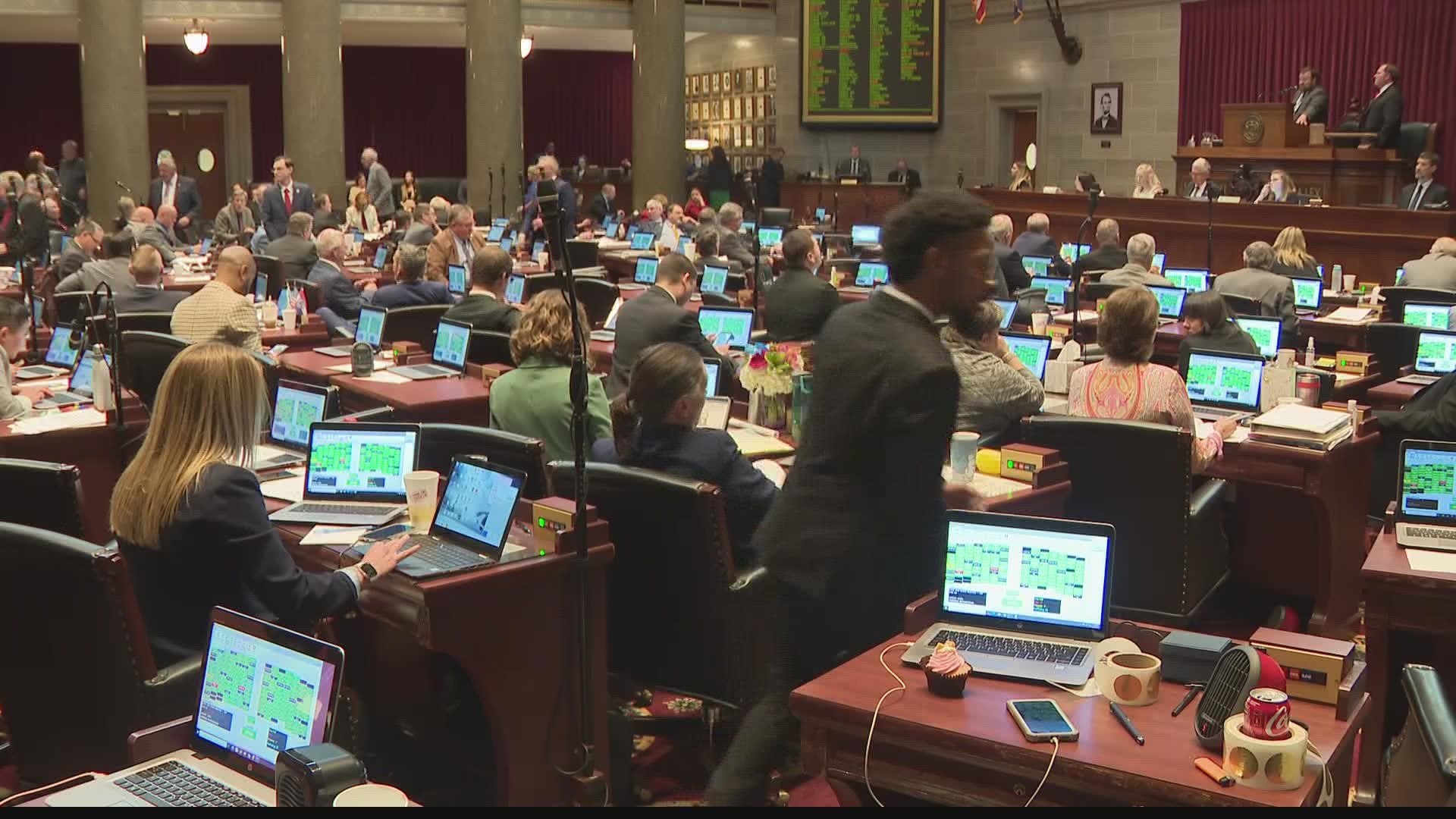 Lawmakers disagreed on the election bill in Missouri, but it passed on the last day of the session. Parson is reviewing the bills on his desk.