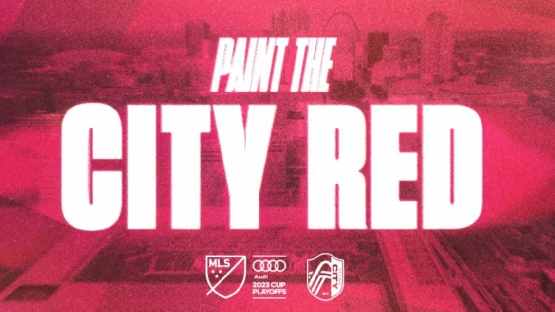 Paint the CITY Red! St. Louis to support team's playoff debut
