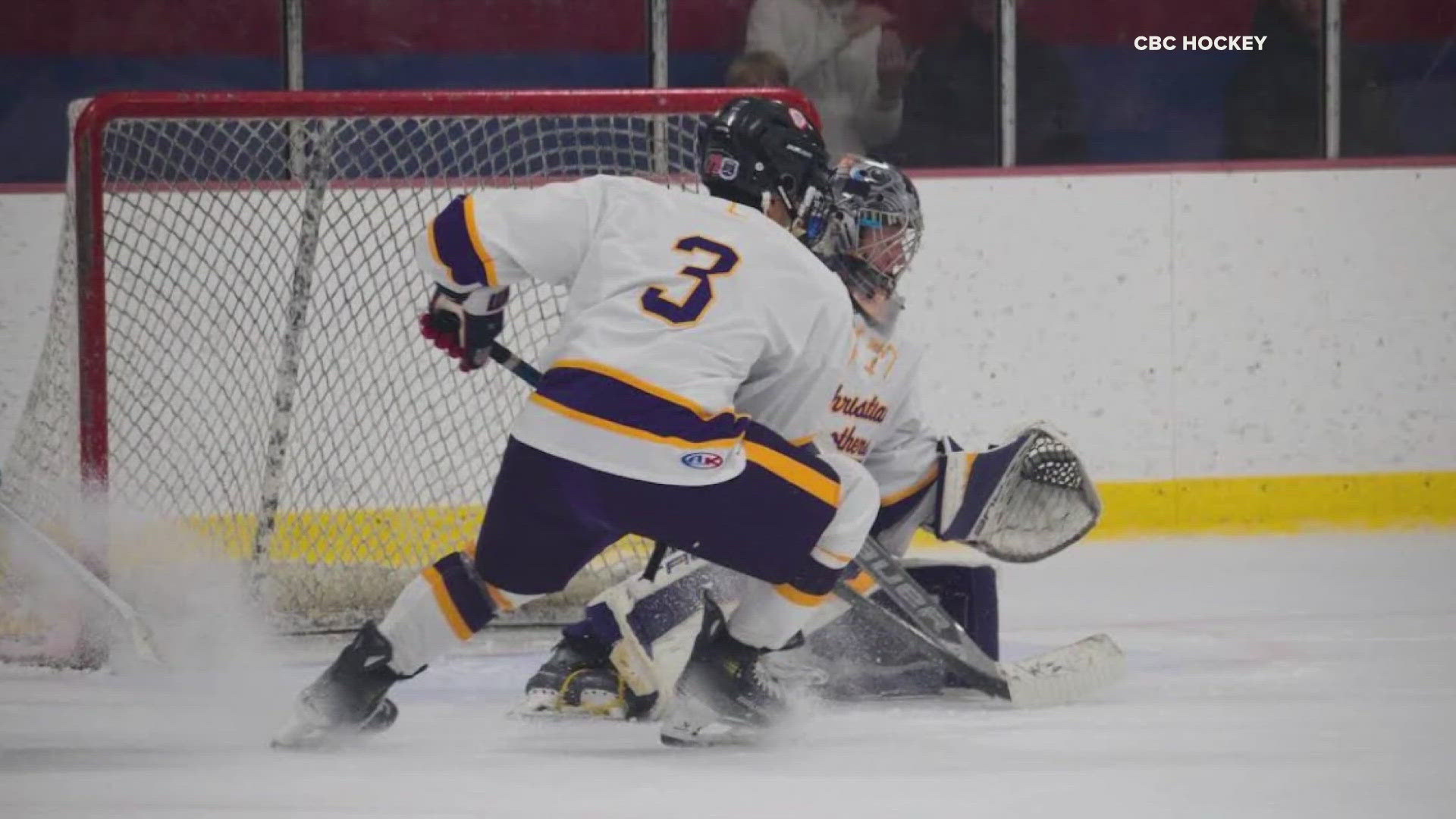 Head coach Ryan Trenz said Colin Brown embodied everything the school stands for. As a human and a hockey player, Trenz said, Brown was just an outstanding kid.