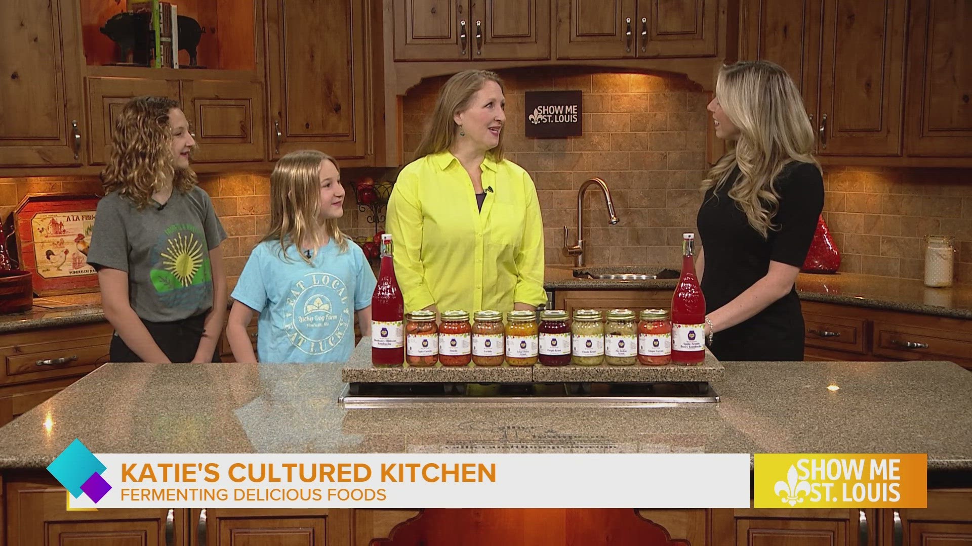 Fermentation specialist, Katie Belakhoua, joined Mary in studio to share about her products.