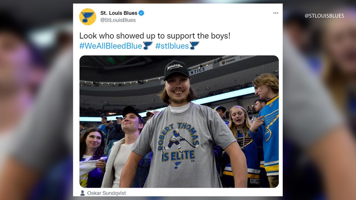 St Louis Blues Hockey Memes - Oskar Sundqvist signs 4 yr deal with the  Blues and looks happy about it! If you can dodge a hockey puck, you can  dodge a ball!