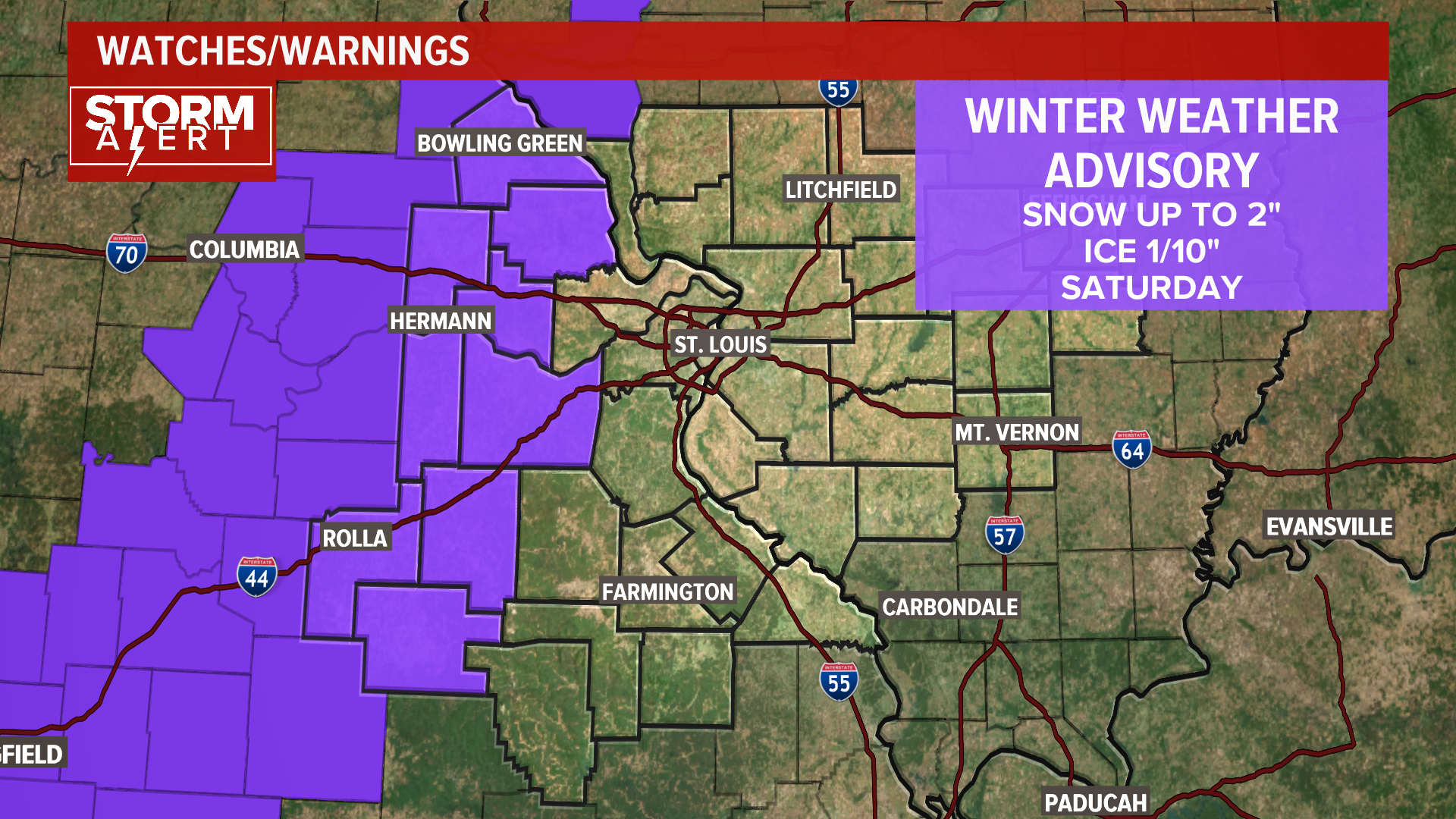 St. Louis weather | Tracking severe storms Friday night | ksdk.com