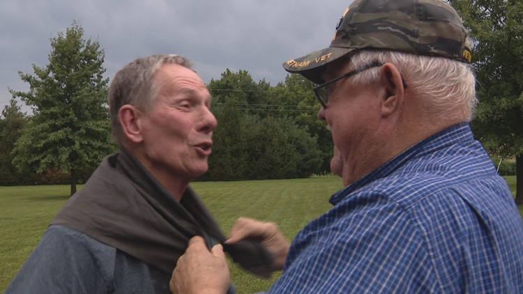 'It was an answer to a prayer': Illinois Vietnam War vet reunites with man he saved on battlefield 50 years ago