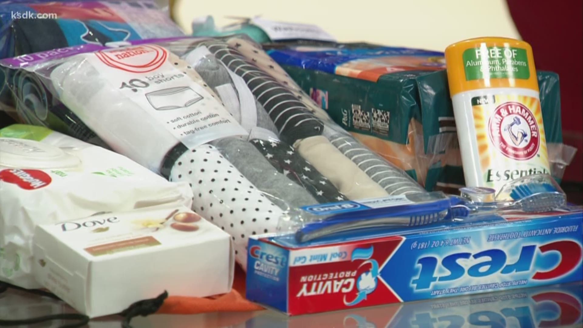 Mama2Mama is taking donations to provide area public school kids with hygiene products.