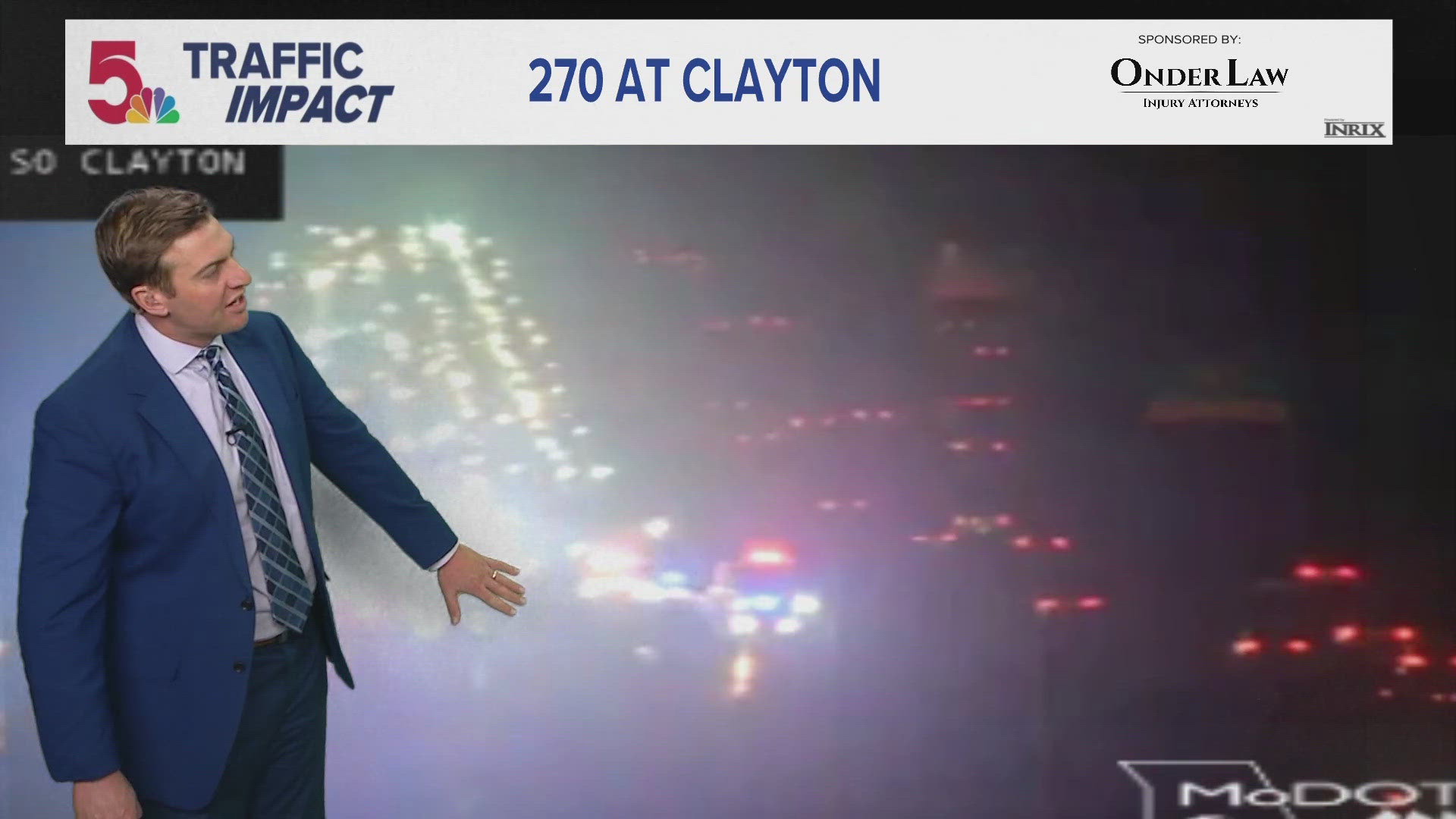 Northbound I-270 at I-64 back open after multi-vehicle crash