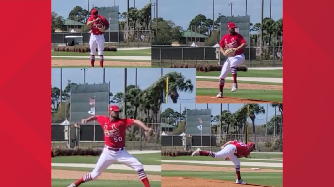 Wainwright's Final First Bullpen: Spring Training 2023