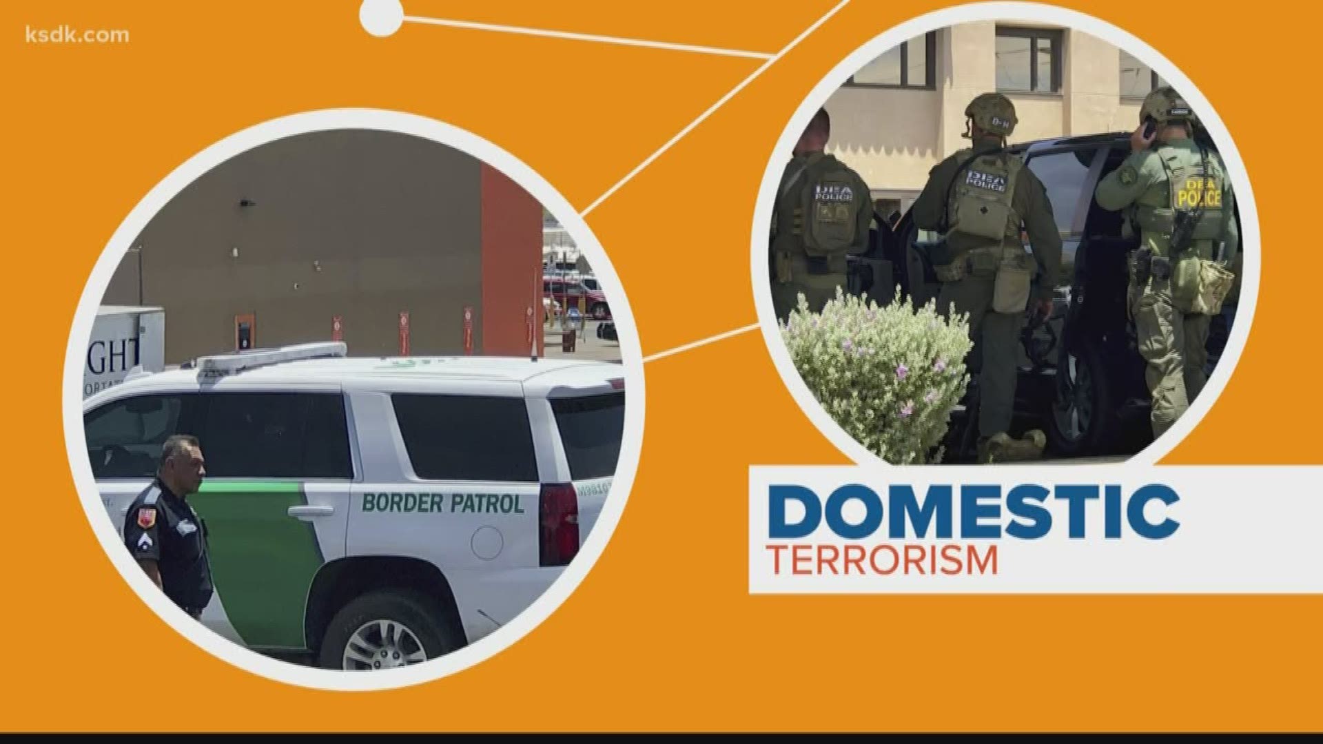 Domestic terrorism. That's how the El Paso shooting is being defined. But that's all it is. A term. The alleged shooter can't actually be charged with domestic terrorism. Why? Let's connect the dots.