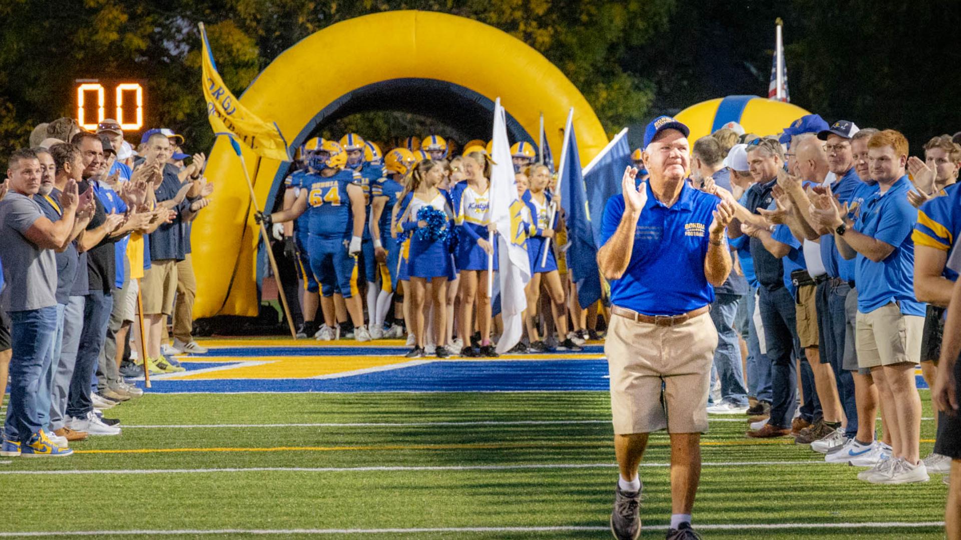 For 38 years, Gildehaus has led Borgia football into battle. He’s won 300 games, a state championship in 1993 and guided multiple generations of young athletes.