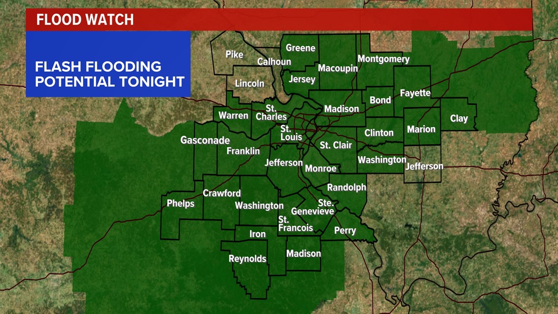 St. Louis: Severe threat winds down in, flooding threat returns - Vimarsana News