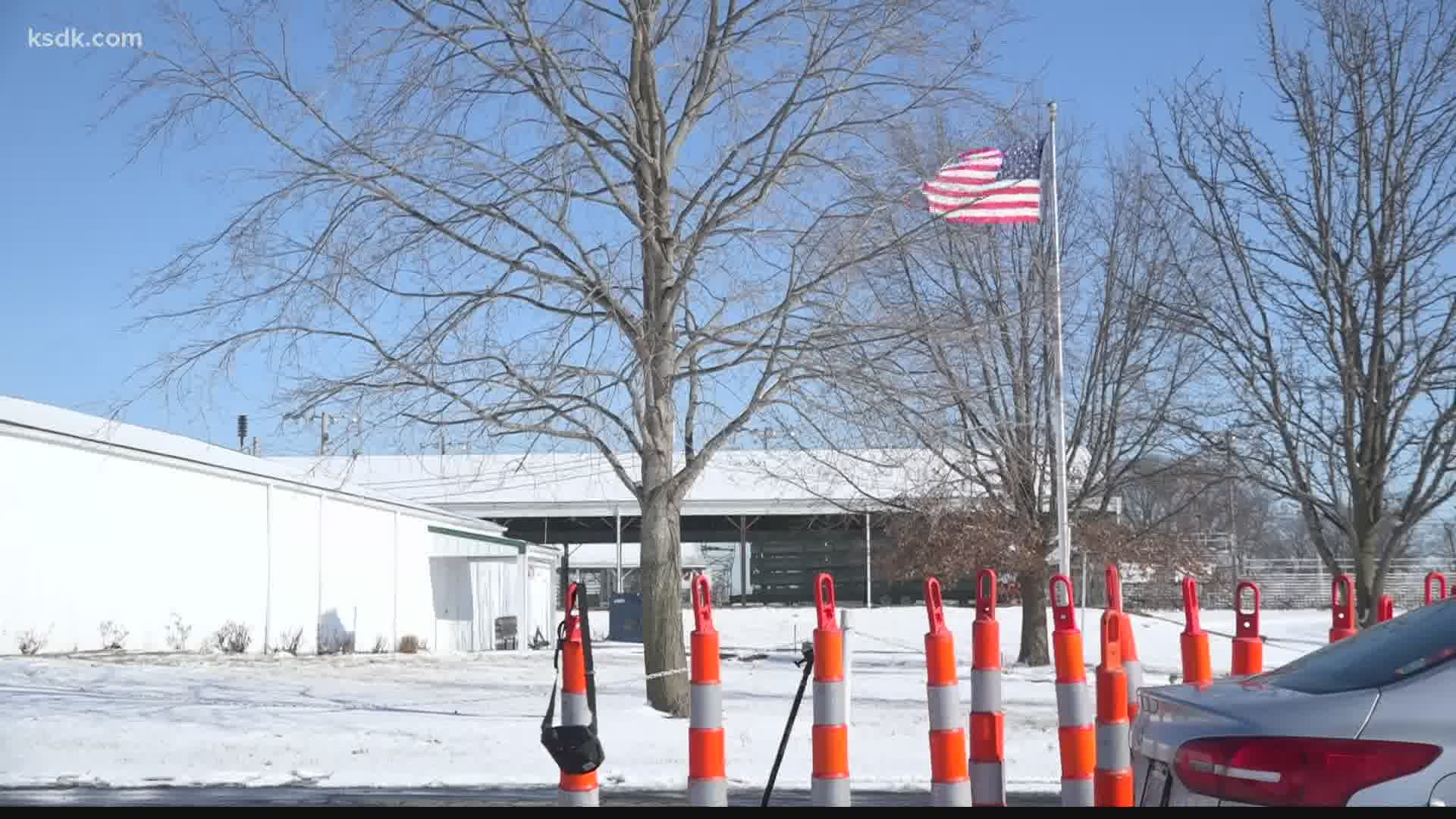 Appointments are required and the health department said it will only be making appointments by calling people who signed up on its pre-registration list