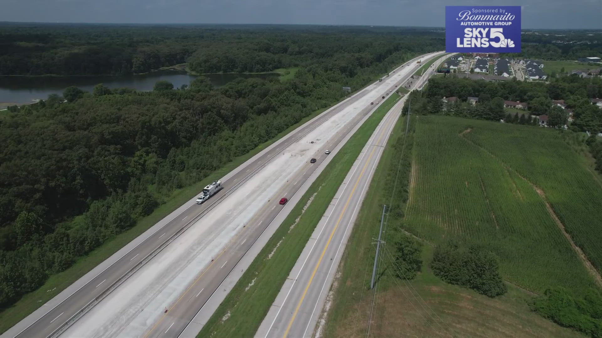 New pavement construction on I-64 from Lake Saint Louis to Weldon Spring in St. Charles County has caused delays day and night.