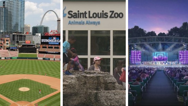 Here's what you can – and can't – bring with you to some of St. Louis' most popular outdoor attractions