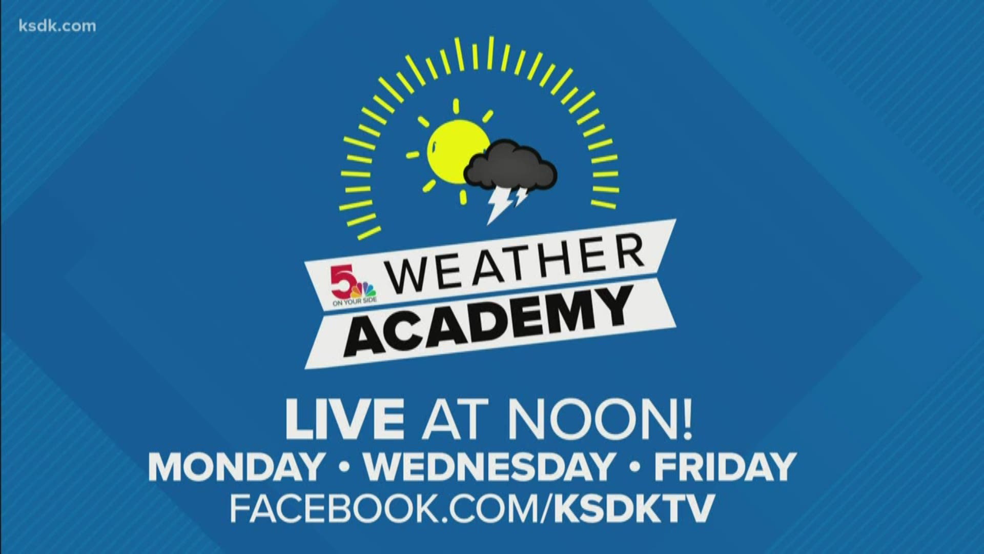 The digital Weather Academy begins on April 6
