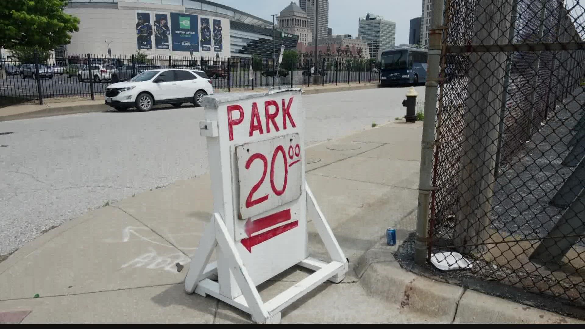 The I-Team looked at the 1,371 times police were called to downtown St. Louis parking garages and lots during the past three years.