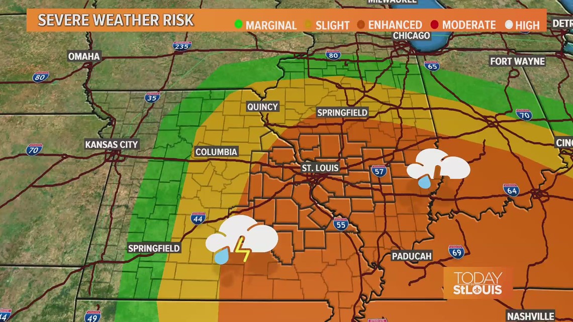 St. Louis Forecast: Tracking Wednesday afternoon storms | ksdk.com