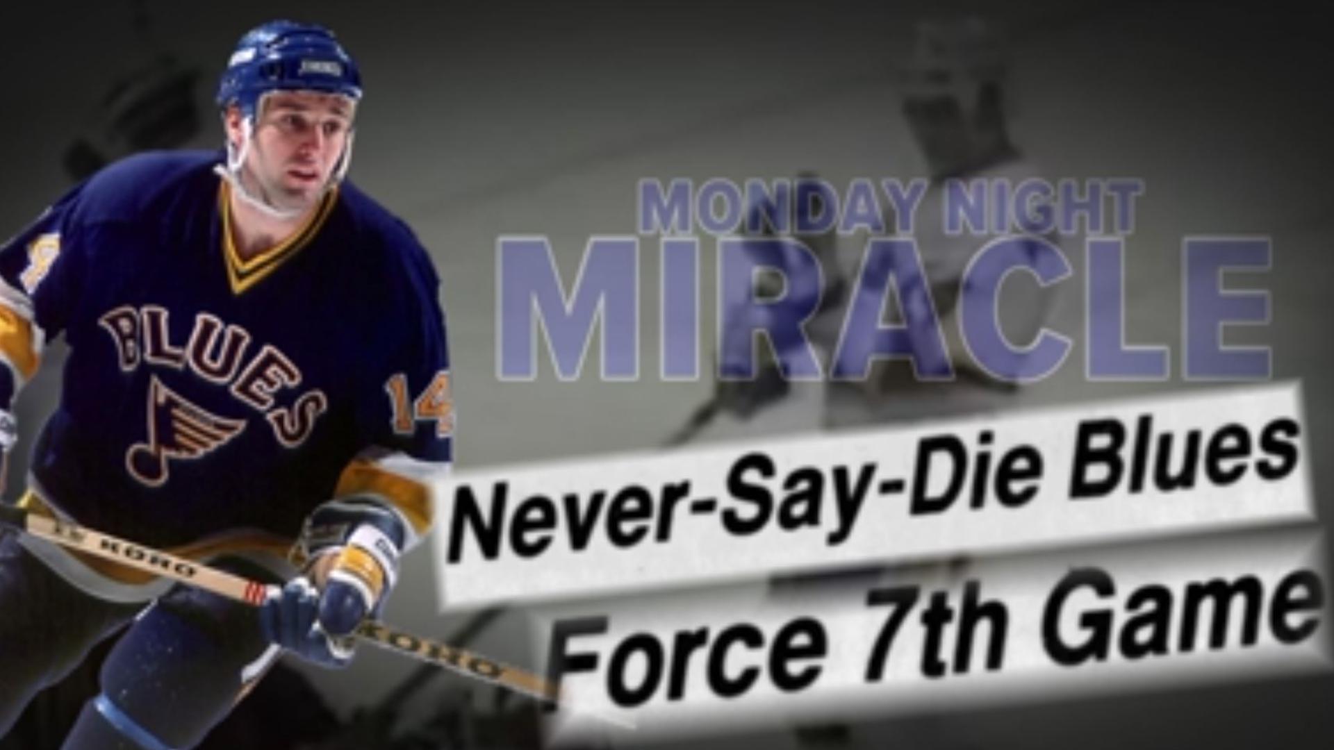 The Monday Night Miracle may not be the Blues impactful game ever. But it was a thrill ride that may never be topped in terms of drama and backstories.
