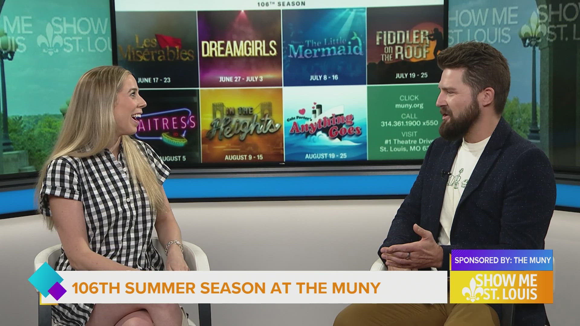 See the spectacular show lineup for the 106th season at The Muny.