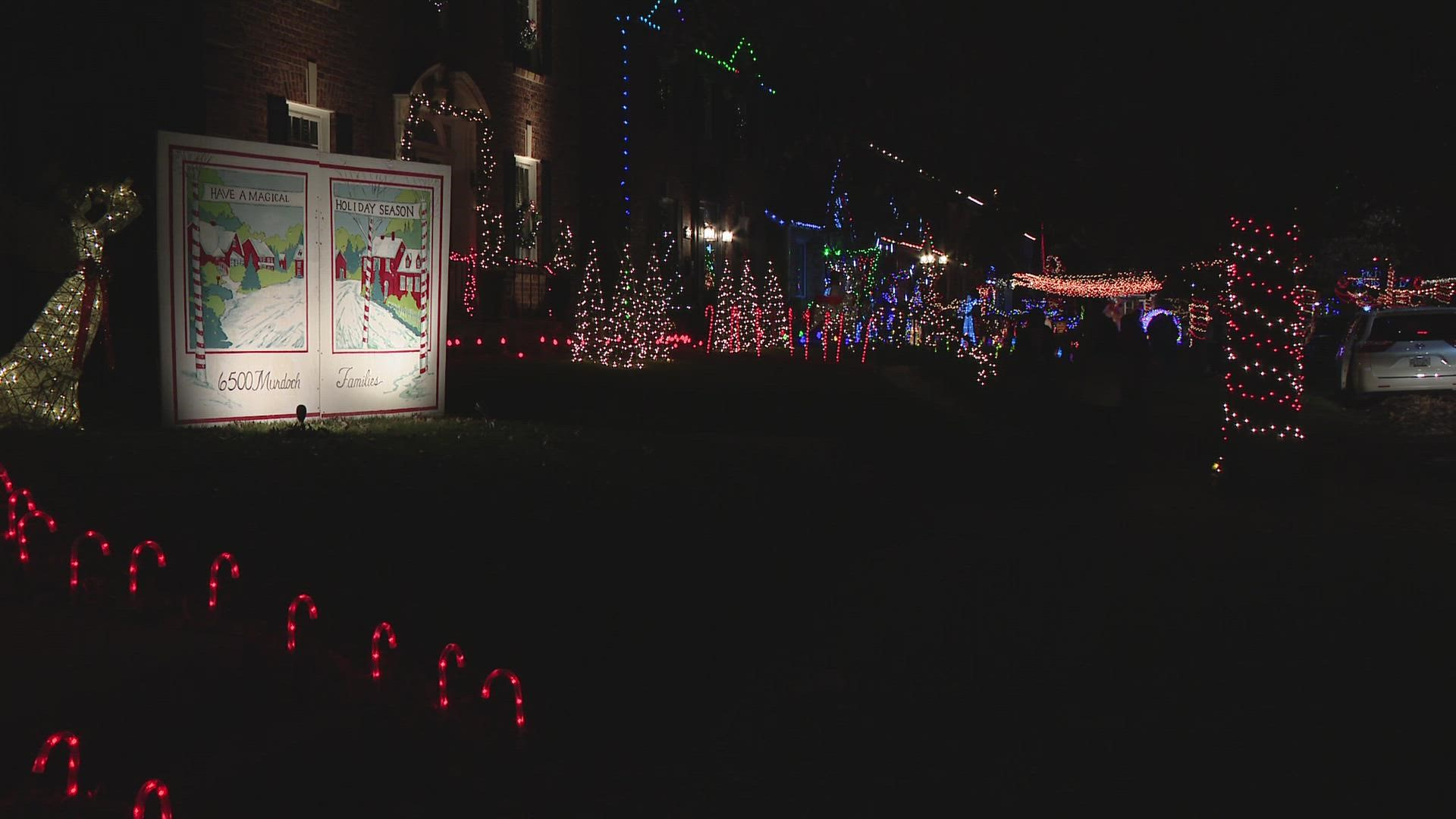 The south city neighborhood is a tradition for many St. Louisans. Here is a look at some of the holiday lights in 2021.