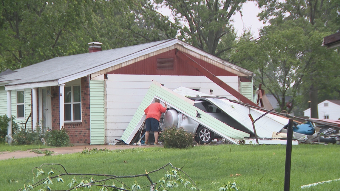'We're very lucky' | Despite tornado damage, St. Louis County residents are feeling grateful they are safe - Vimarsana News