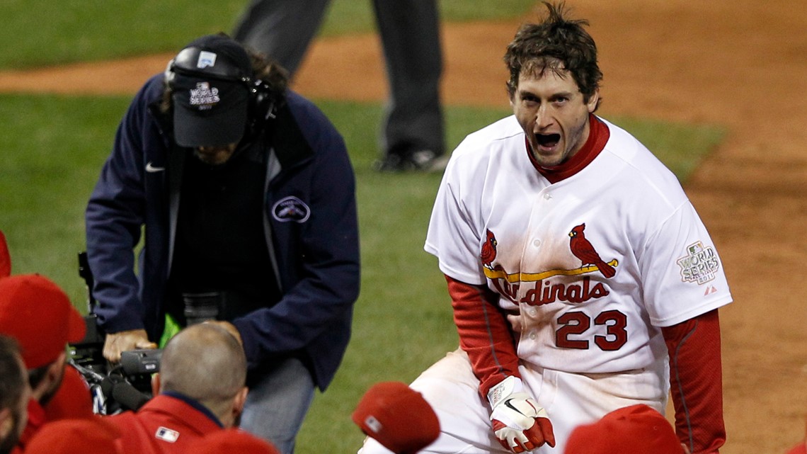 Lot - ST. LOUIS CARDINALS WORLD SERIES MVP DAVID FREESE