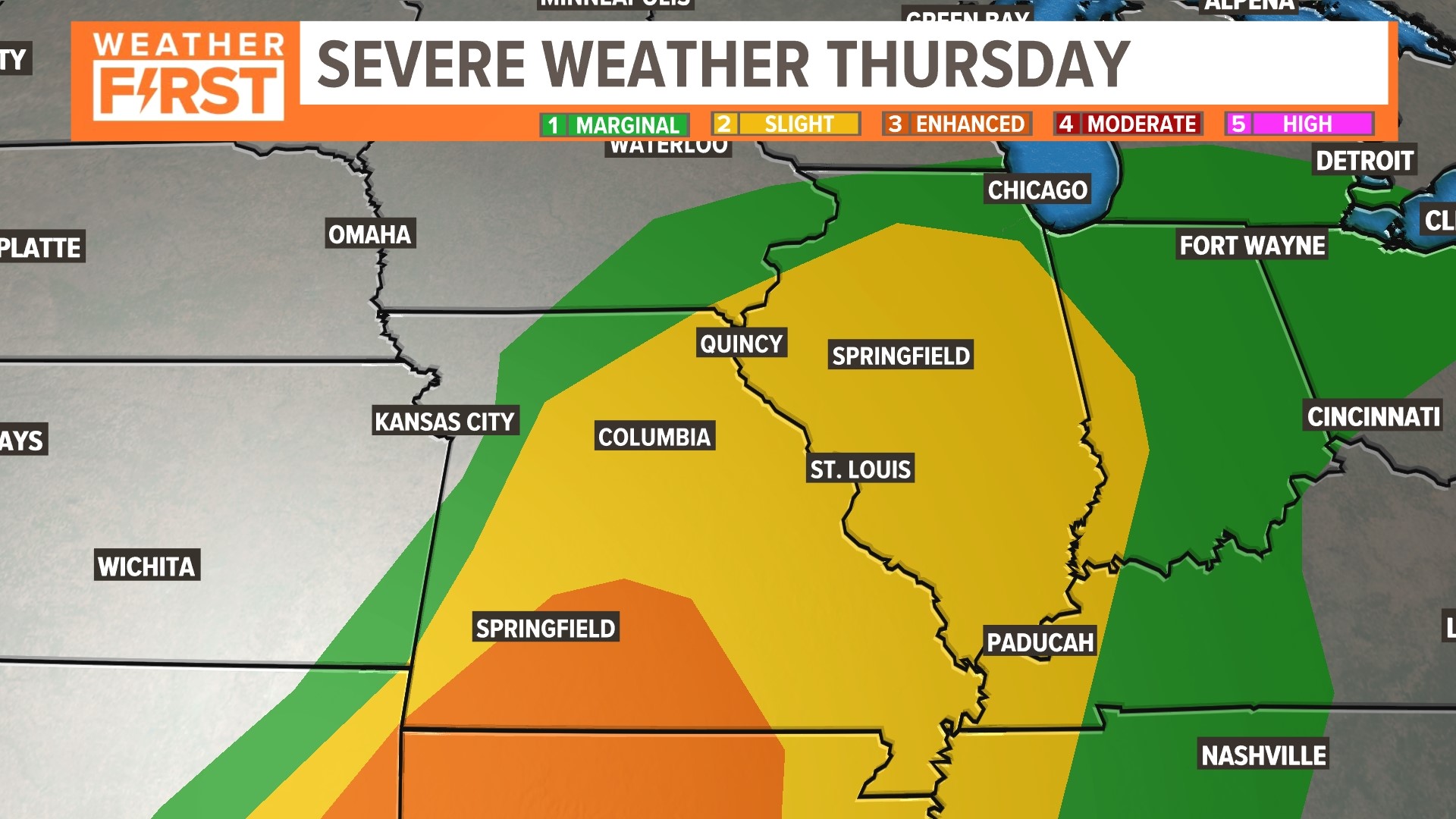 Severe storms to roll through St. Louis Thursday evening | ksdk.com