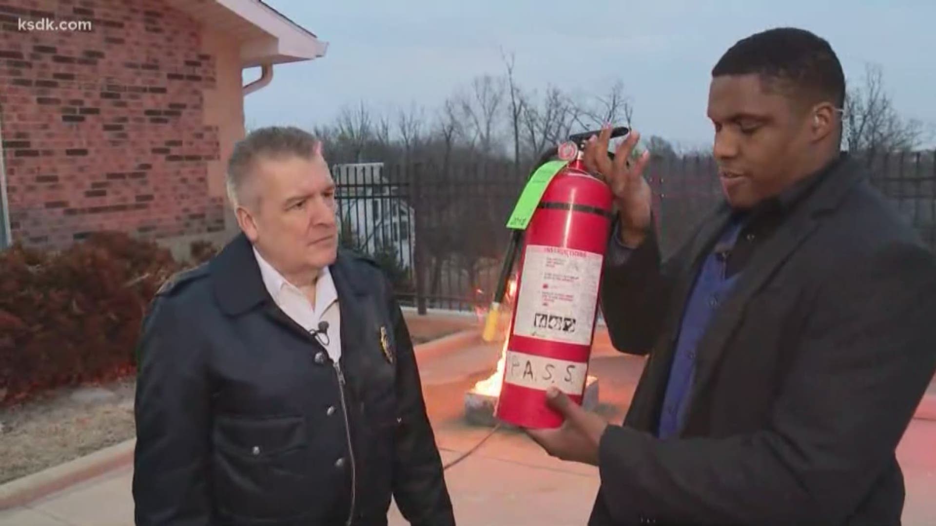 Keeping you safe in a fire: Fire extinguisher, can you use it?