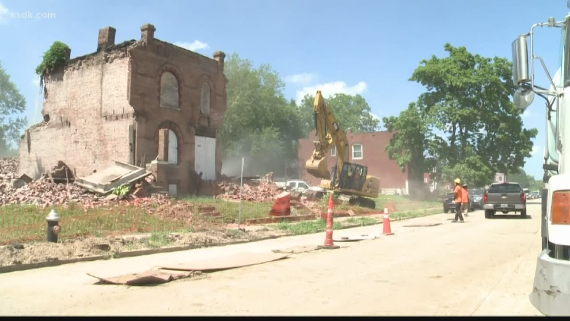 It's a part of the Blight Elimination project, which also plans to clean up 130 vacant lots for residents to enjoy.